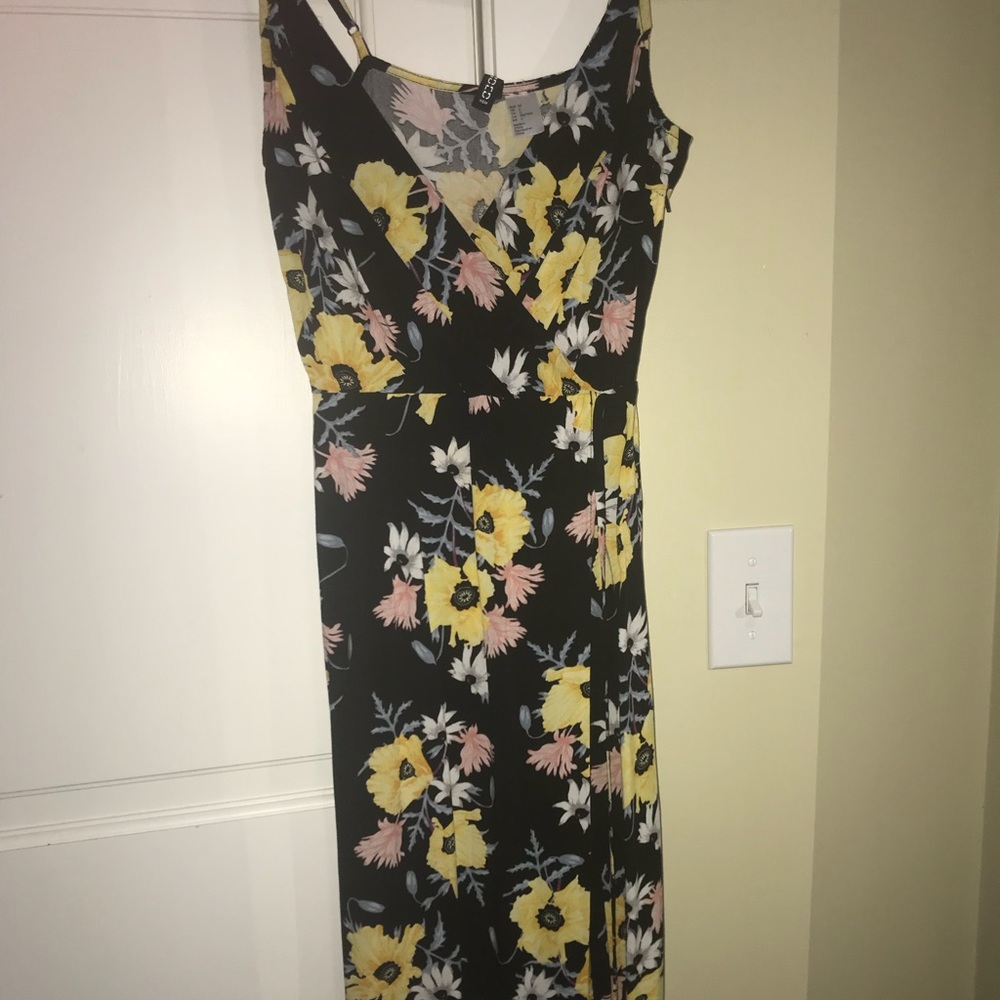 Flower maxi dress